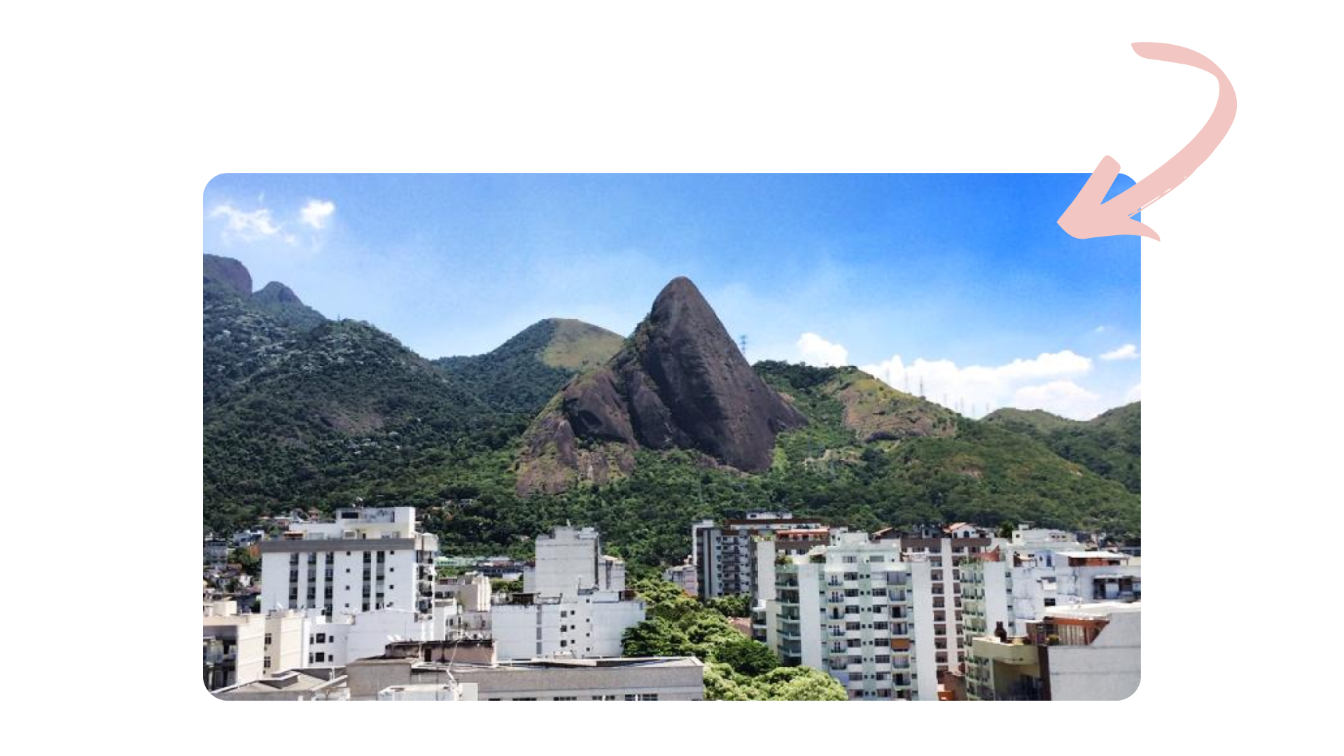 Paisagem do bairro do Grajaú